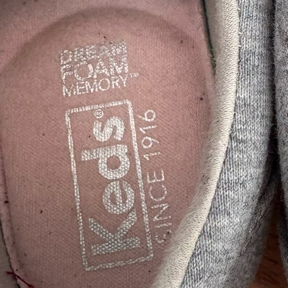 Ladies, gray, keds, 6, casual, school, teacher, Dream memory form, comfy, shoes. - Picture 6 of 11